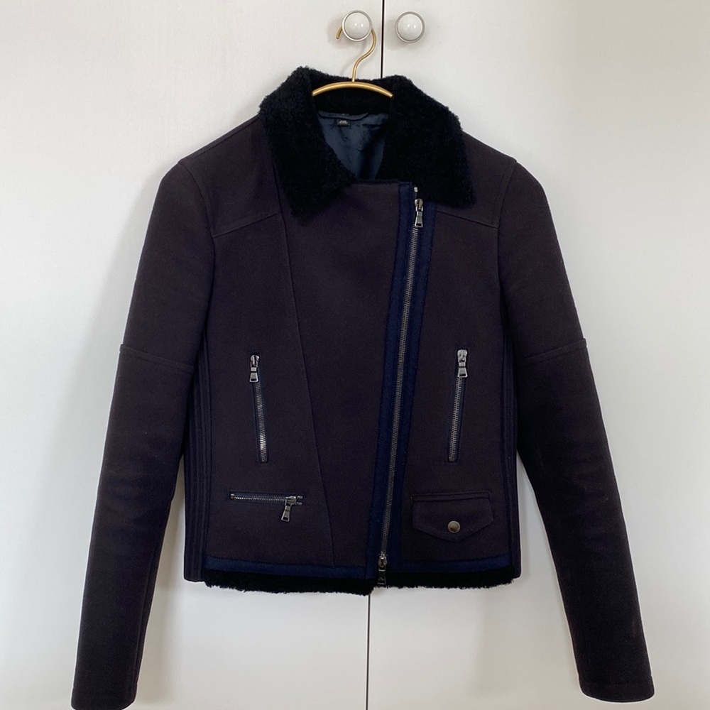 Neil Barrett Boyfriend Fit jacket in navy